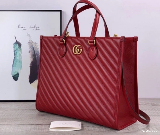 Firstbag ru bag tote GUCCI Marmont GG medium 0801